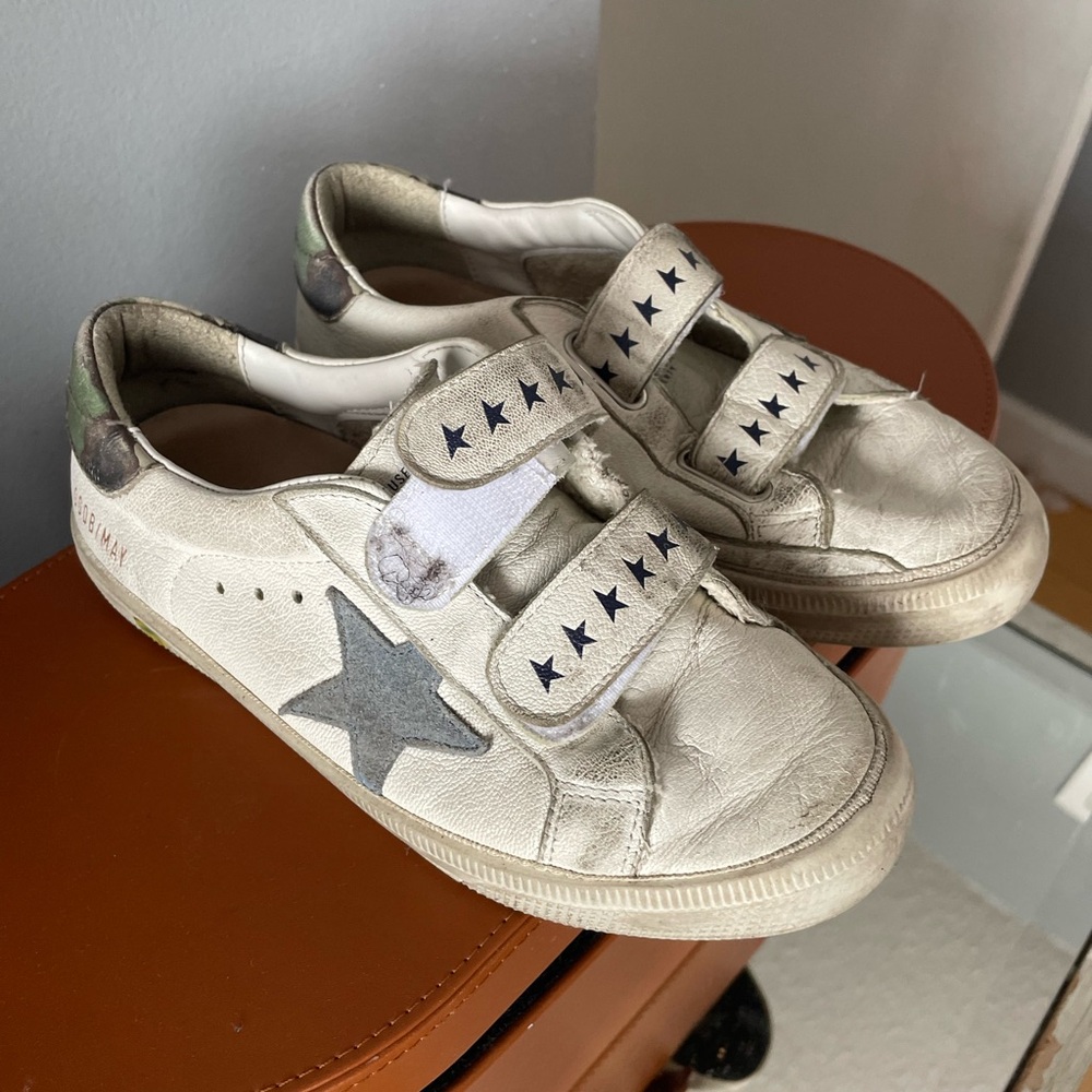 Kids White golden goose Sneakers